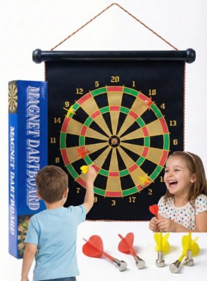 صورة اسهم تصويب مغناطيس حجم وسط  من نجمة الالعاب 